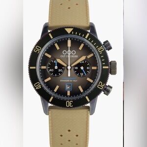 Out of Order Sand Pilot Chronograph Watch